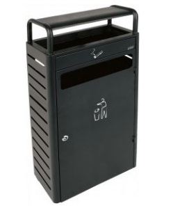 Conteneur avec cendrier 43L